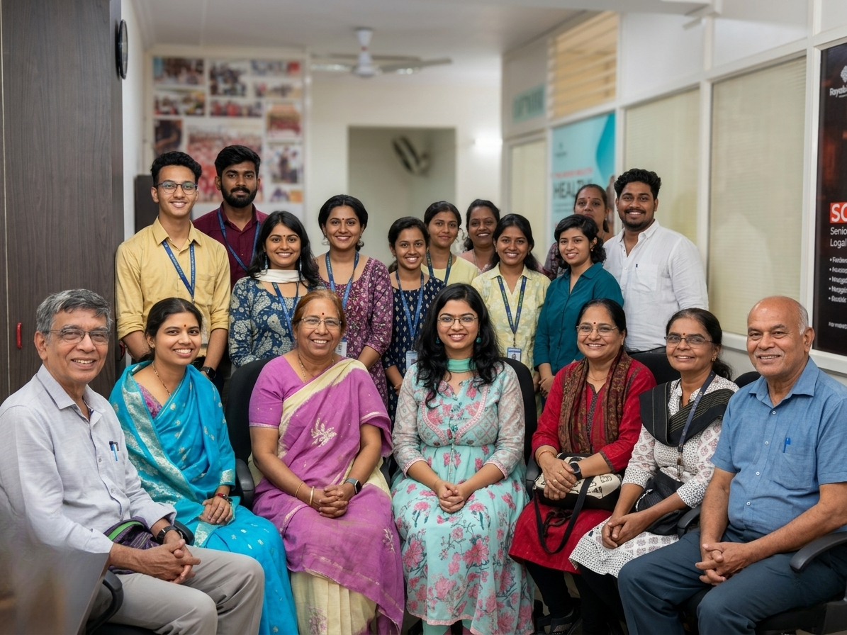 Happy members at Ekta Hub